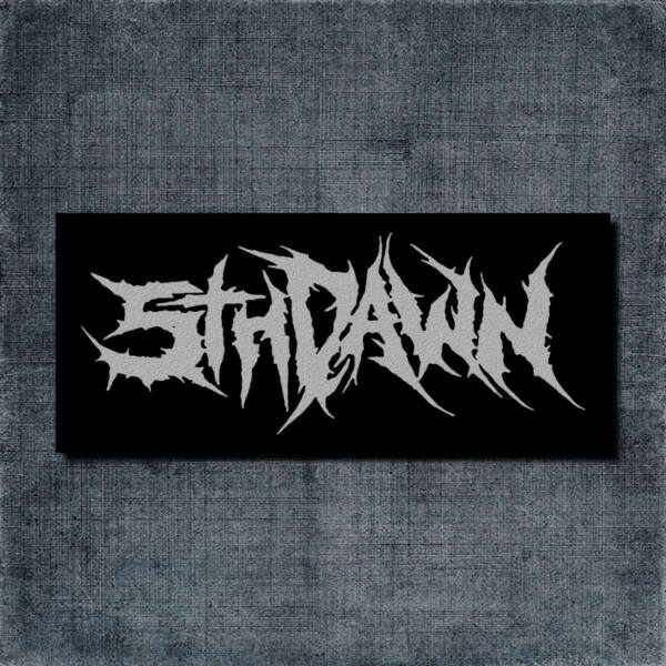 5th Dawn Back Patch, 5th Dawn Logo Big Back Patch
