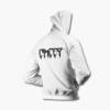 Cancer Zip Up Hoodie, Cancer Band Logo White Zip Hoodie, Death Metal Merchandise