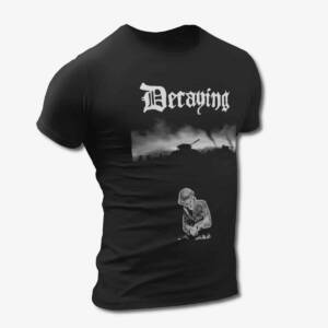 Decaying T-Shirt, Decaying Encirclement Black Tee Shirt, Death Metal Merchandise