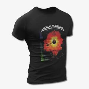 Gammaray T-Shirt, Gammaray Land of the Free Black Tee Shirt, Power Metal Merchandise