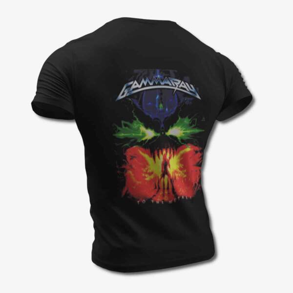 Gammaray T-Shirt, Gammaray To The Metal Black Tee Shirt, Power Metal Merchandise - Image 2