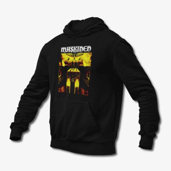 Maskinen Hoodie, Maskinen Stora Fötter Stora Skor Black Hoodie