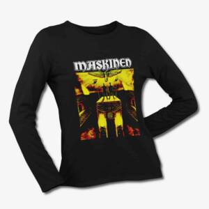 Maskinen Long Sleeve T-Shirt, Maskinen Stora Fötter Stora Skor Black LongSleeve Tee Shirt