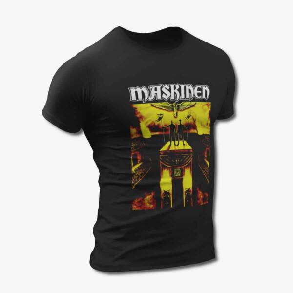 Maskinen T-Shirt, Maskinen Stora Fötter Stora Skor Black Tee Shirt
