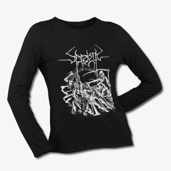 Sadistic Intent Long Sleeve T-Shirt, Sadistic Intent Europe Tour Concert Black Longsleeve Tee Shirt, Death Metal Merchandise