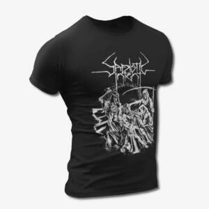 Sadistic Intent T-Shirt, Sadistic Intent Europe Tour Concert Black Tee Shirt, Death Metal Merchandise