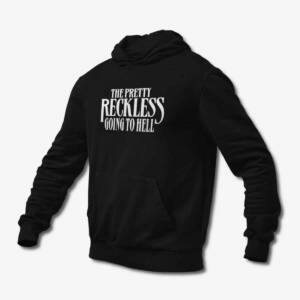 The Pretty Reckless Hoodie, Pretty Reckless Going To Hell Black Hoodie, Hard Rock Merchandise