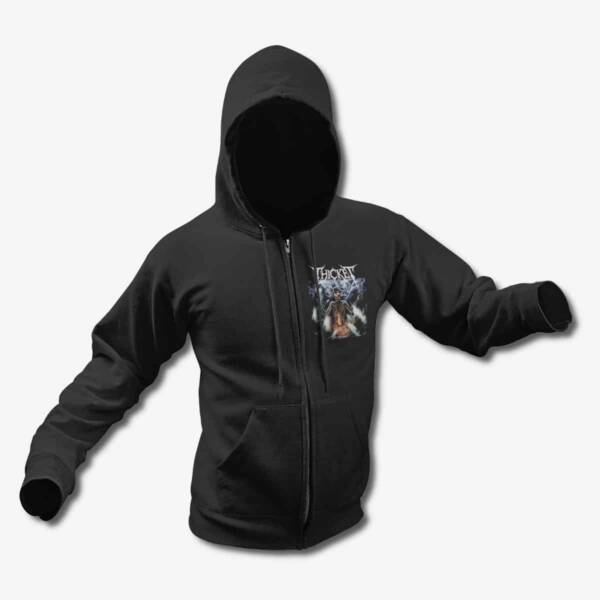 Thicket Zip Up Hoodie, Thicket Tides of Pestilence Black Zip Hoodie, Thrash Metal Merchandise