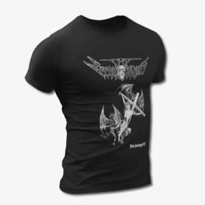 Thy Feeble Saviour T-Shirt, Thy Feeble Saviour And Darkness Fell Black Tee Shirt, Death Metal Merchandise