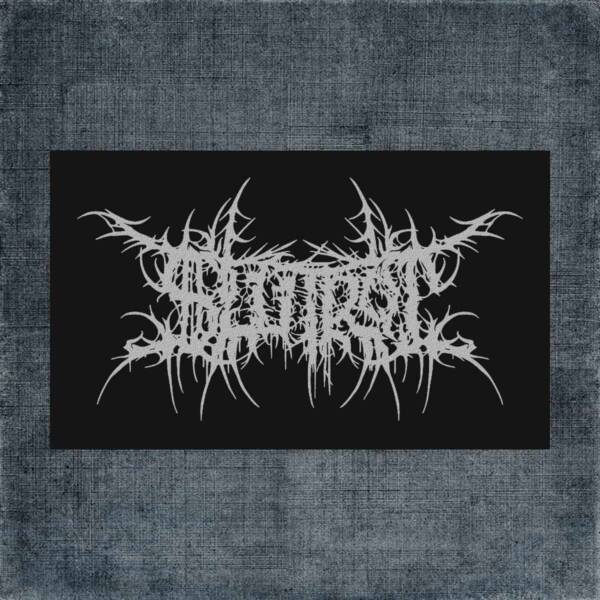 $lutrot Back Patch, Slutrot Logo Big Back Patch