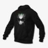 Abbath Hoodie, Abbath Outstrider Artwork Black Hoodie, Black Metal Merchandise