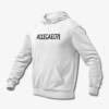 Allegaeon Hoodie, Allegaeon Band Logo White Hoodie, Melodic Death Metal Merchandise