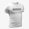 Allegaeon T-Shirt, Allegaeon Band Logo White Tee Shirt, Melodic Death Metal Merchandise