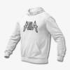 Attila Hoodie, Attila Band Logo White Hoodie, Power Metal Merchandise