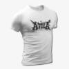 Attila T-Shirt, Attila Band Logo White Tee Shirt, Nu Metal Merchandise
