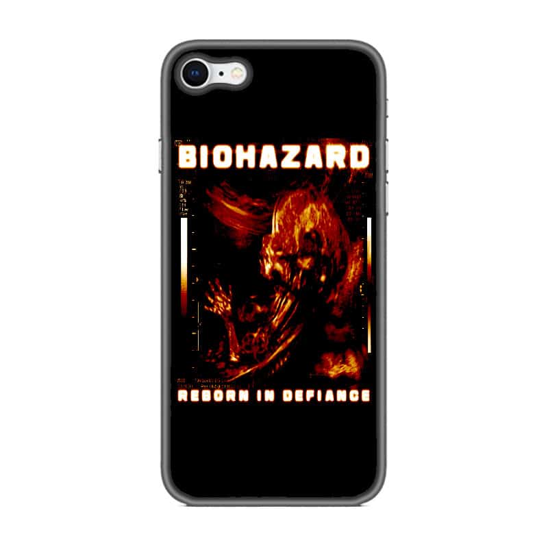Biohazard iPhone Case, Biohazard Reborn In Defiance iPhone 8 Phone Case