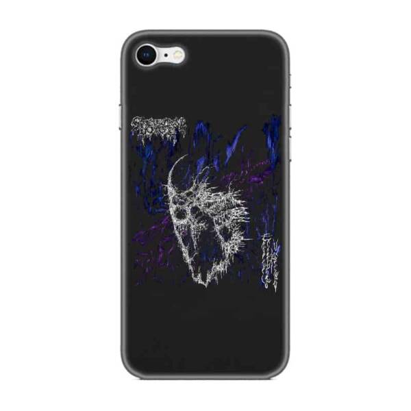 Spectral Voice iPhone Case, Spectral Voice Eroded Corridors of Unbeing iPhone 8 Phone Case