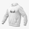 Coldworld Hoodie, Coldworld Band Logo White Hoodie, Depressive Black Metal Merchandise