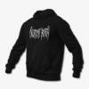 Decrepit Birth Hoodie, Decrepit Birth Band Logo Black Hoodie, Technical Death Metal Merchandise