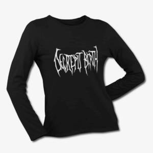 Decrepit Birth Long Sleeve T-Shirt, Decrepit Birth Band Logo Black Longsleeve Tee Shirt, Technical Death Metal Merchandise