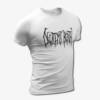 Decrepit Birth T-Shirt, Decrepit Birth Band Logo White Tee Shirt, Technical Death Metal Merchandise