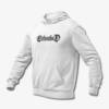 Entombed Hoodie, Entombed Band Logo White Hoodie, Death Metal Merchandise