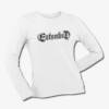 Entombed Long Sleeve T-Shirt, Entombed Band Logo White Longsleeve Tee Shirt, Death Metal Merchandise