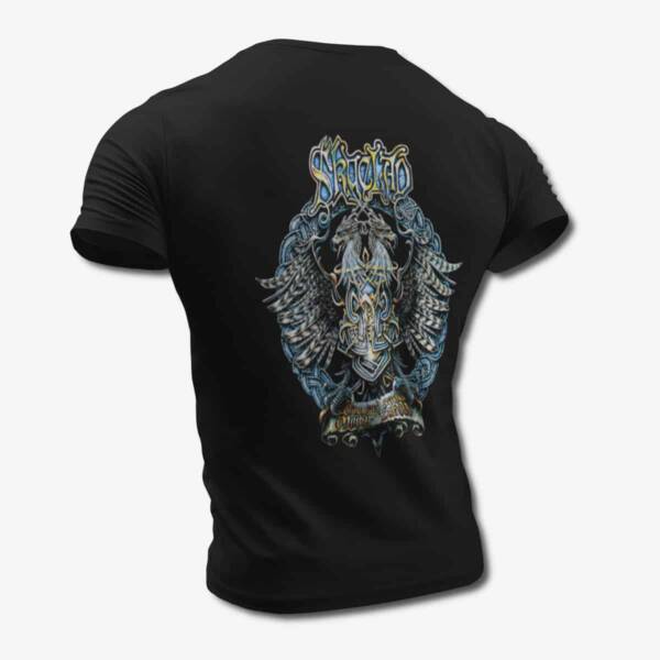 Skyclad T-Shirt, Skyclad The Wayward Sons of Mother Earth Black Tee Shirt, Folk Metal Merchandise