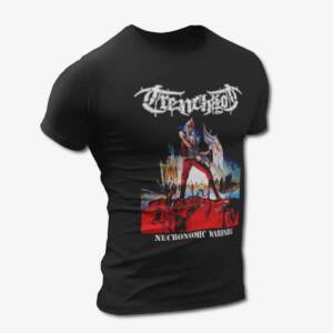 TrenchRot T-Shirt, TrenchRot Necronomic Warfare Black Tee Shirt, Death Metal Merchandise