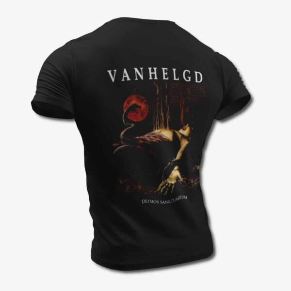 Vanhelgd T-Shirt, Vanhelgd Deimos Sanktuarium Black Tee Shirt, Death Metal Merchandise