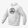 Drastus Hoodie, Drastus La croix de sang White Hoodie, Black Metal Merchandise