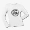 Drastus Long Sleeve T-Shirt, Drastus La croix de sang White Longsleeve Tee Shirt, Black Metal Merchandise