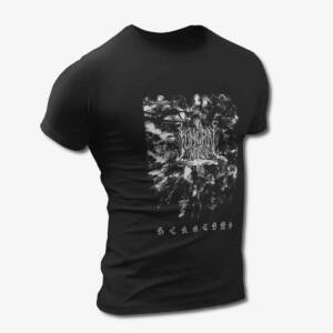 Funeral Mist T-Shirt, Funeral Mist Hekatomb Black Tee Shirt, Black Metal Merchandise