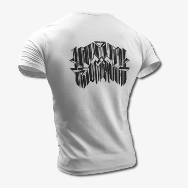 Imperial Triumphant T-Shirt, Imperial Triumphant Logo White Tee Shirt, Technical Black Metal Merchandise