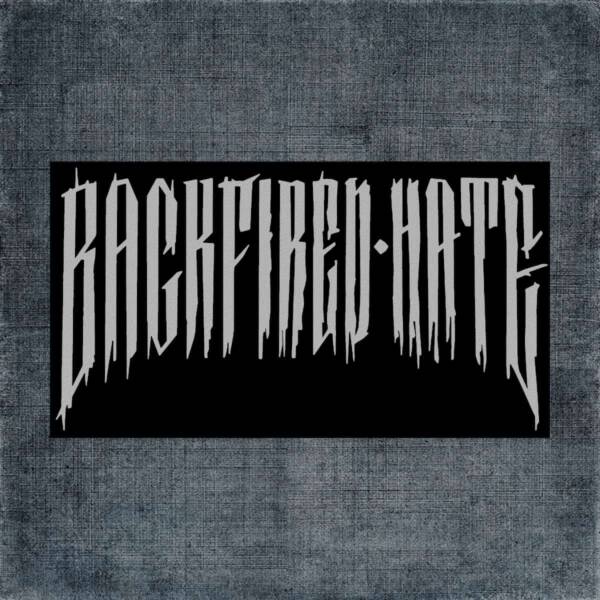 Backfired Back Patch, Backfired Logo Big Back Patch