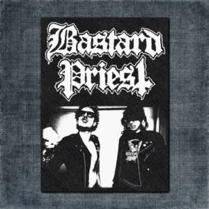 Bastard Priest Back Patch, Bastard Priest Artwork Big Back Patch