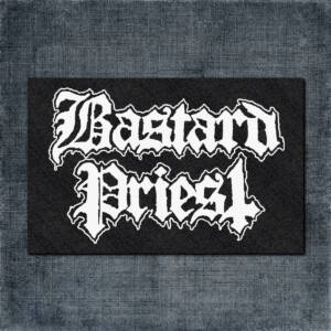 Bastard Priest Back Patch, Bastard Priest Logo Big Back Patch