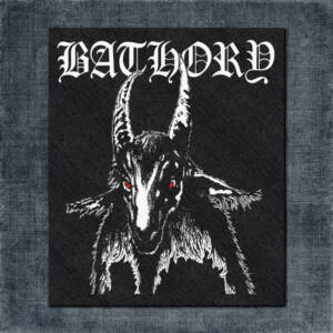 Bathory Back Patch, Bathory Artwork Big Back Patch