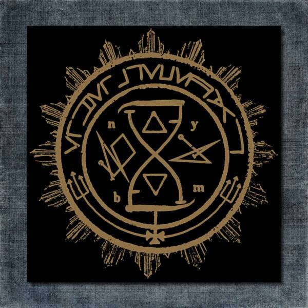 Black Anvil Back Patch, Black Anvil Artwork Big Back Patch