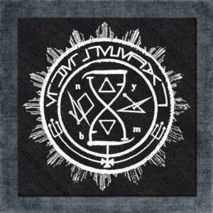 Black Anvil Back Patch, Black Anvil Artwork Big Back Patch