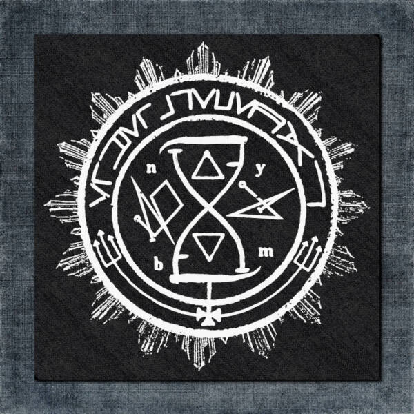 Black Anvil Back Patch, Black Anvil Artwork Big Back Patch