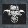 Black Funeral Back Patch, Black Funeral Logo Big Back Patch