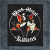 Black Metal and Kittens Back Patch, Black Metal and Kittens Artwork Big Back Patch
