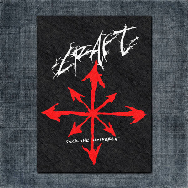 Craft Back Patch, Craft Fuck The Universe Big Back Patch