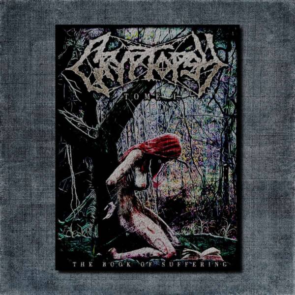 Cryptopsy Back Patch, Cryptopsy The Book of Suffering Tome 1 Big Back Patch