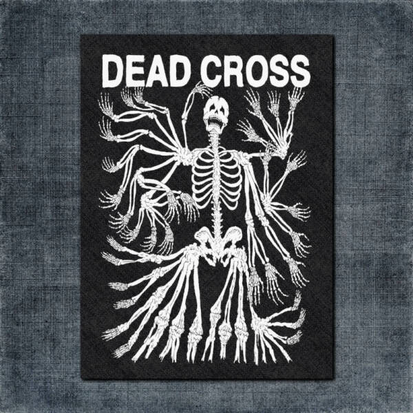 Dead Cross Back Patch, Dead Cross Artwork Big Back Patch
