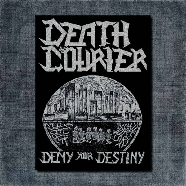 Death Courier Back Patch, Death Courier Deny Your Destiny Big Back Patch