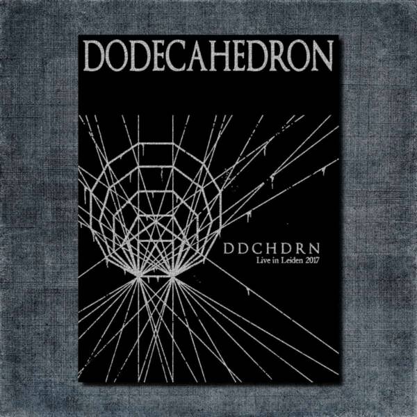 Dodecahedron Back Patch, Dodecahedron Live in Leiden 2017 Big Back Patch