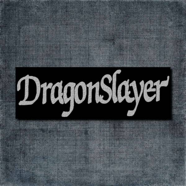 Dragonslayer Back Patch, Dragonslayer Logo Big Back Patch