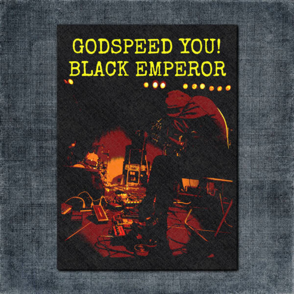 Godspeed You! Black Emperor Back Patch, Godspeed You! Black Emperor Hope Drone Big Back Patch